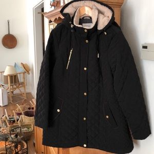 Quilted Coat Laundry by Shelli Segal LA